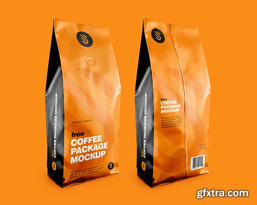 Coffee Package Mockup 001