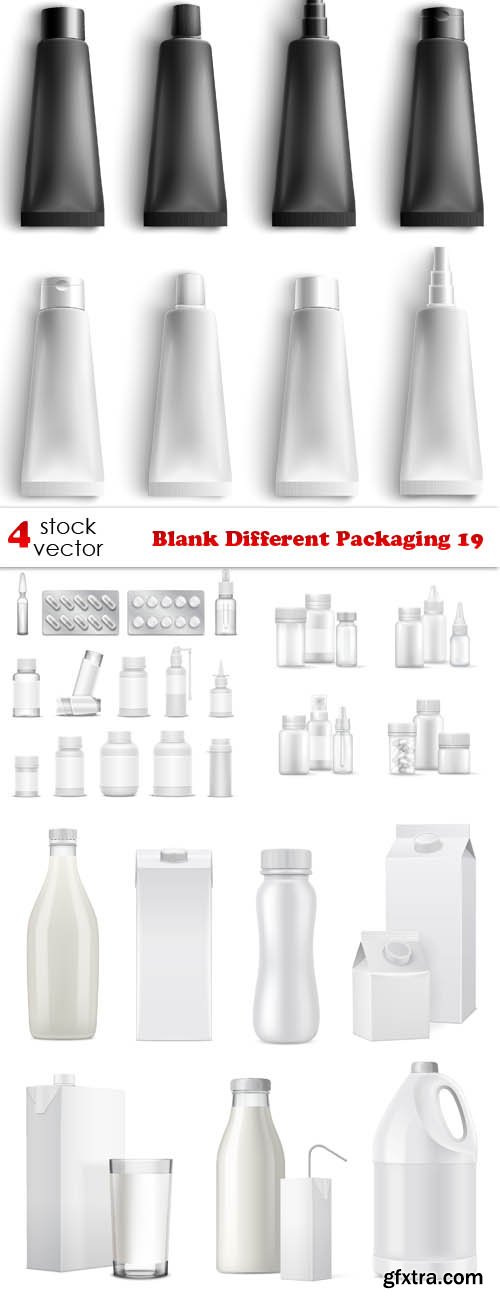 Vectors - Blank Different Packaging 19