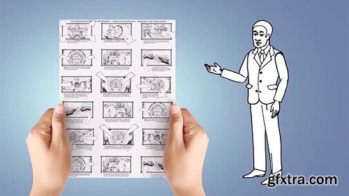 Doodle Animation - Businessman Character 2 138912