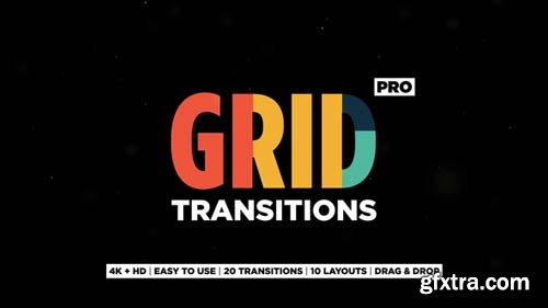 Videohive - Grid Transitions - 23154591