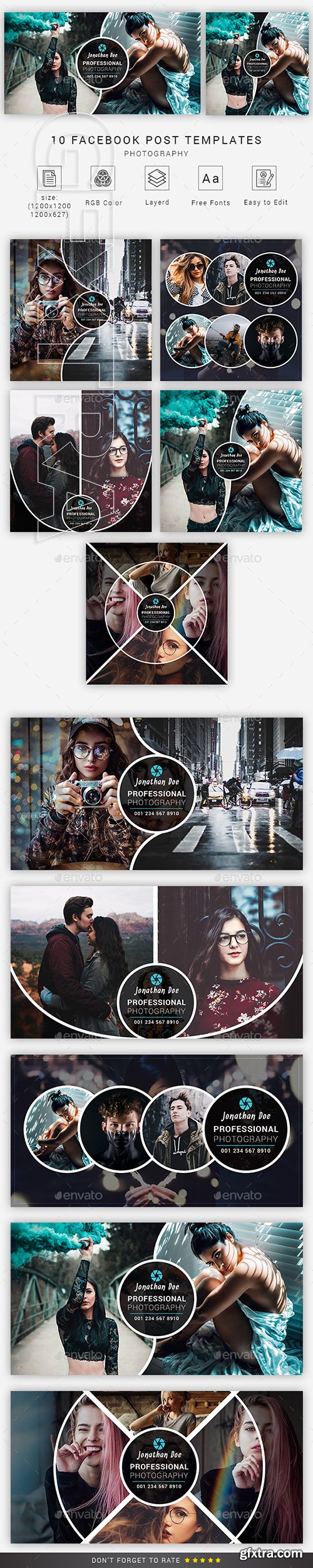 GraphicRiver - Photography Facebook Post 23125854