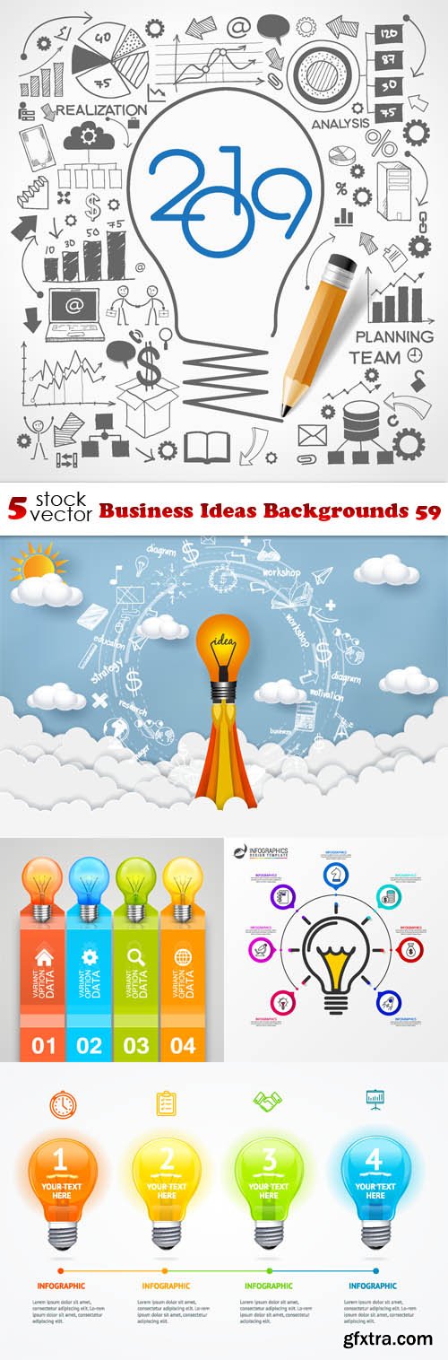 Vectors - Business Ideas Backgrounds 59