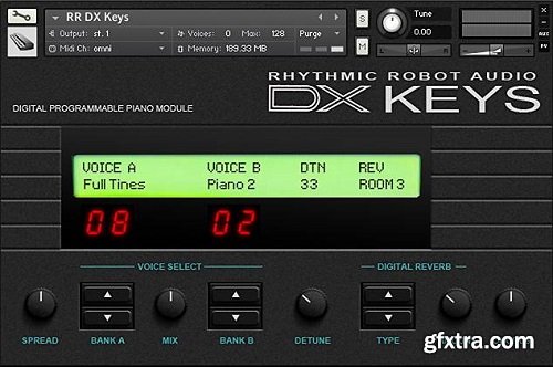 Rhythmic Robot Audio DX Keys KONTAKT