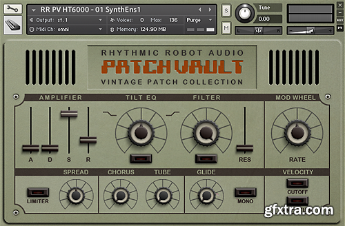 Rhythmic Robot Audio PatchVault HT6000 KONTAKT