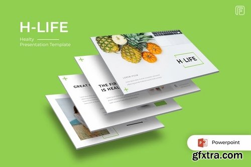 H-life Healty - Powerpoint Keynote and Google Slides Templates