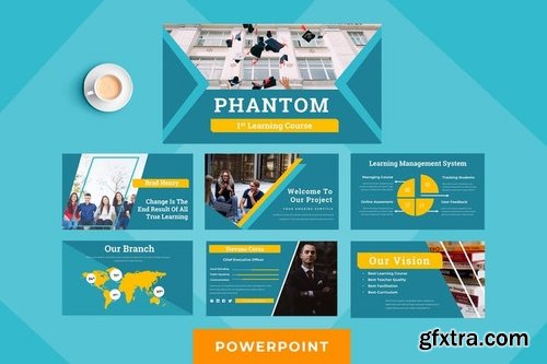 Phantom Education - Powerpoint Keynote and Google Slides Templates