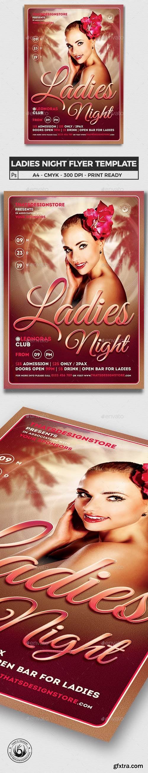 Graphicriver - Sensual Ladies Night Flyer Template 6331341- Updated !