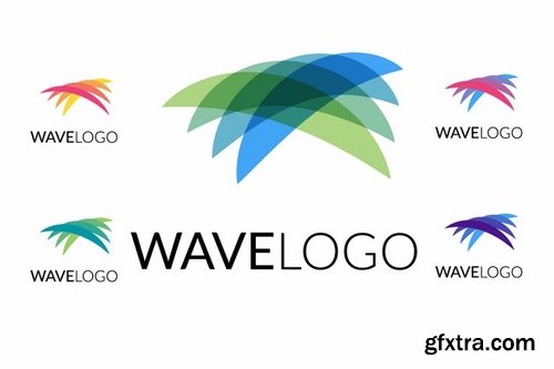 Wave Logo collection for any purpose