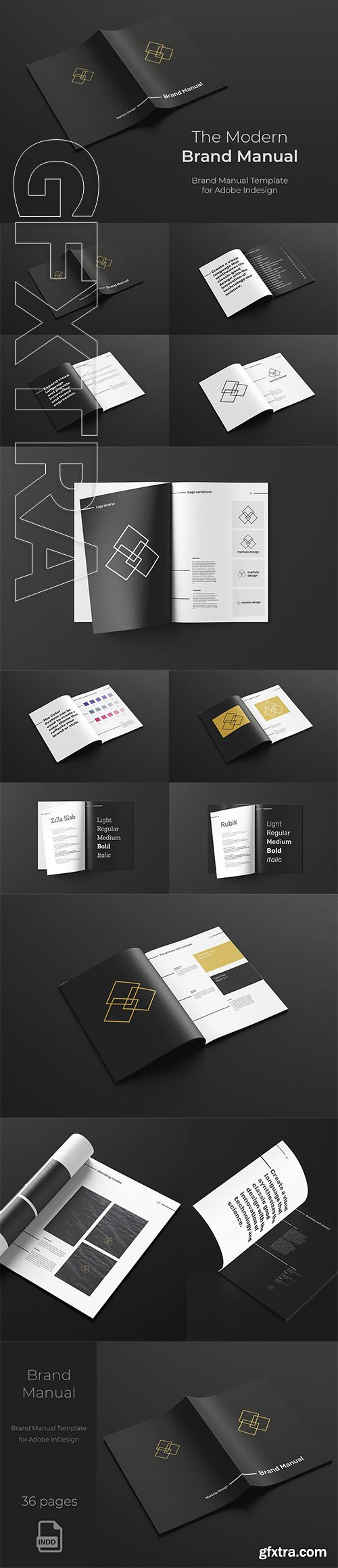 CreativeMarket - The Modern Brand Manual 3395040