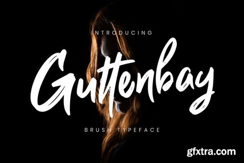 Guttenbay Brush Typeface