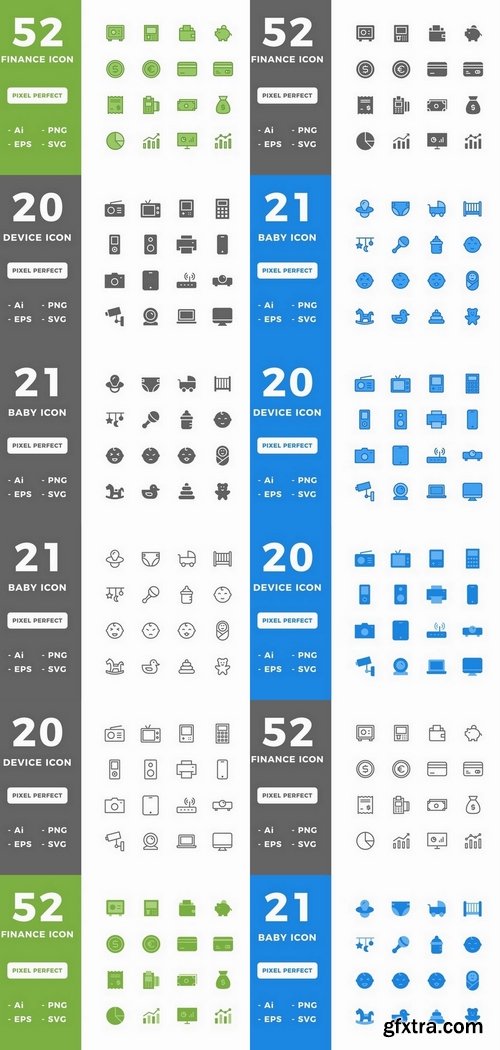 Big Icons Pack (Flat-Lineal-Solid icons)