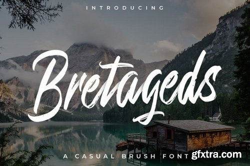 Bretageds Brush Font