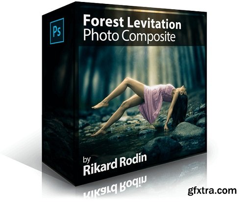 Forest Levitation Photo Composite