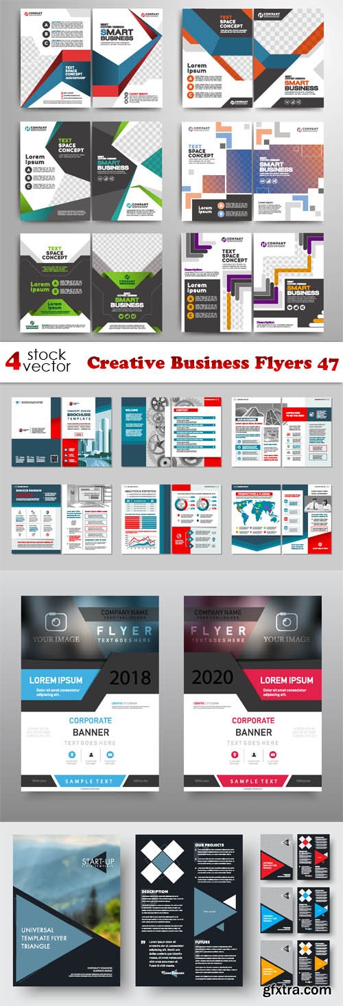 Vectors - Creative Business Flyers 47