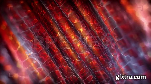 Fiery Tubes Motion Background 139912