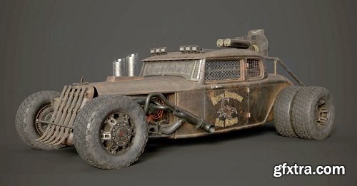 The Gnomon Workshop - Vehicle Texturing in Substance Painter - From Clean to Mean with James Schauf