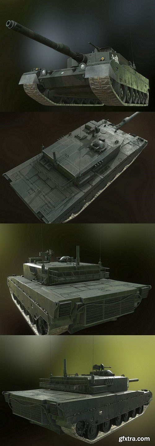 Type 90 Kyu Maru Chinese Tank – 3D Model