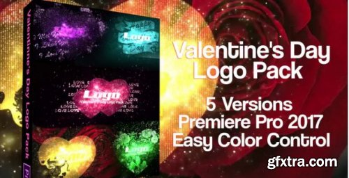 Valentine\'s Day Logo Pack - Premiere Pro Templates 161611