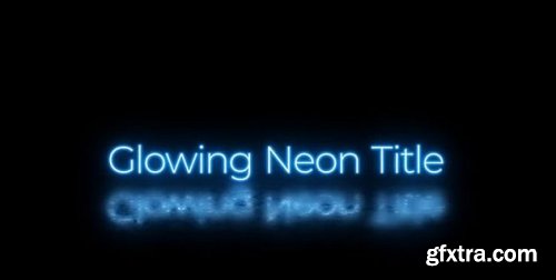 Glowing Neon Title 162388