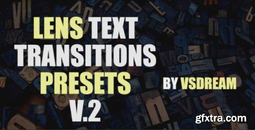 Lens Text Transitions Presets V.2 166183