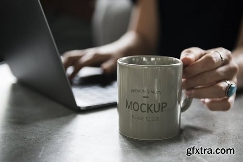 Coffee cup design Mockup