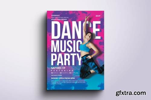 Dance Party Flyer & Poster