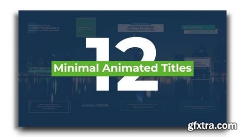 MotionArray Minimal Animated Titles 172976