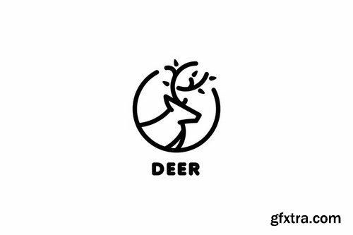Forest Deer Logo