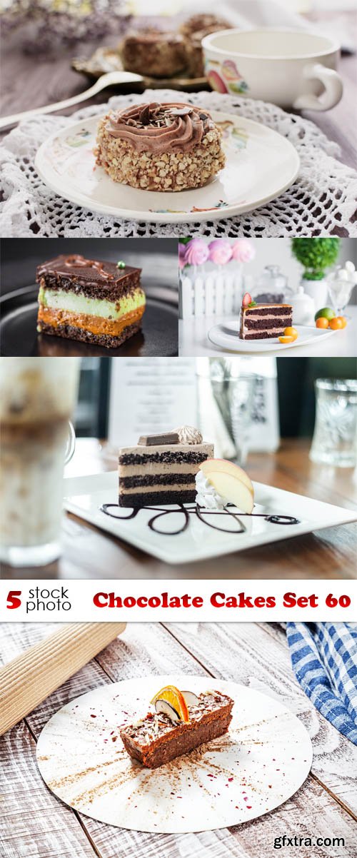 Photos - Chocolate Cakes Set 60
