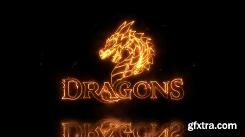 Videohive - Dragon Fire Logo - 22481472