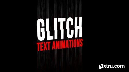 MotionArray Glitch Text Animations Premiere Pro Presets 175200