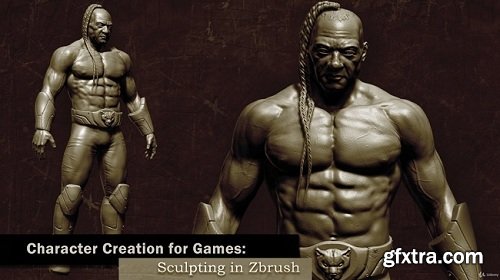 Game Character Sculpting using Zbrush