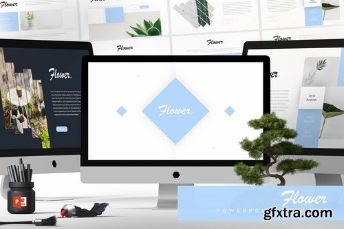 Flower - Powerpoint Keynote and Google Slides Templates