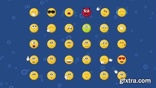 MotionArray 30 Animated Emoji 174942