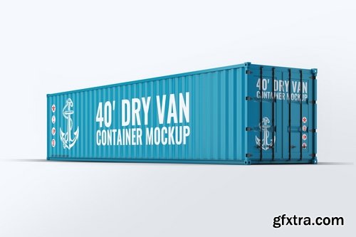40ft Dry Van Container Mock-up