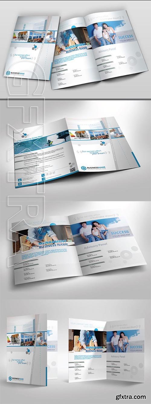 CreativeMarket - Real Estate Company Brochure Bi Fold 3246671