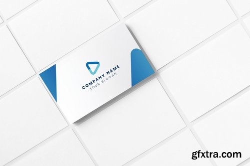 Professional Blue Business Card Template