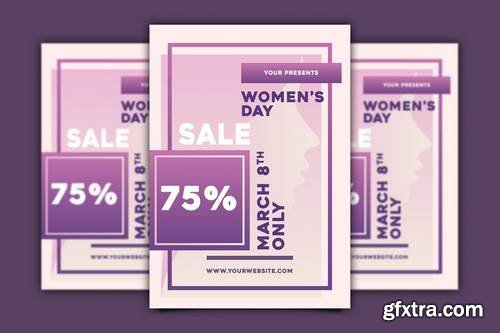 Women\'s Day Sale Flyer