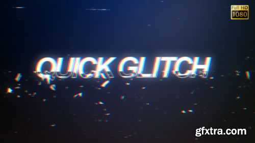 VideoHive Quick Glitch 12156216