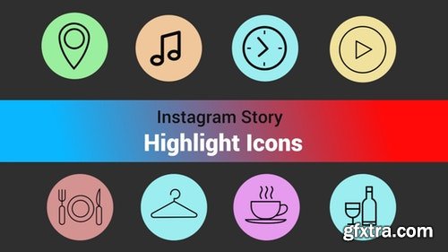 MotionArray Instagram Toolkit- Highlight Story Icons 180017