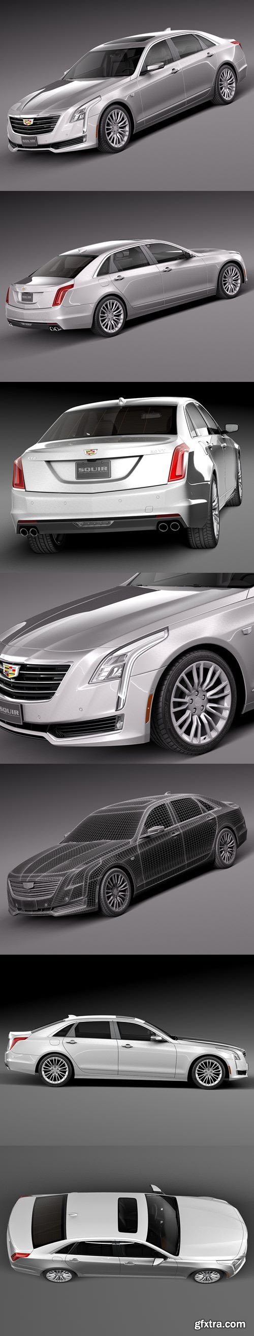 Cadillac CT6 2016 – 3D Model