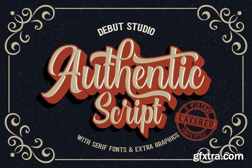 CM - Authentic Layered Fonts 3454817