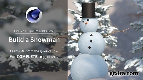 Intro to Cinema 4D: Build a Snowman