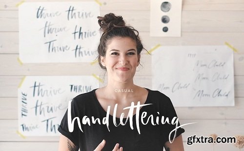 Casual Hand Lettering: From Drawing To Digitizing