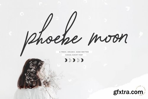 CM - Phoebe Moon Script Font 3426735