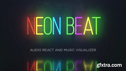 MotionArray Audio React - Neon Music Visualizer 183822