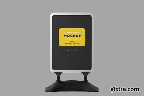 Stand Board Mock-Up Template