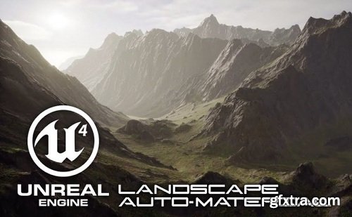 UE4 Landscape Auto-Materials