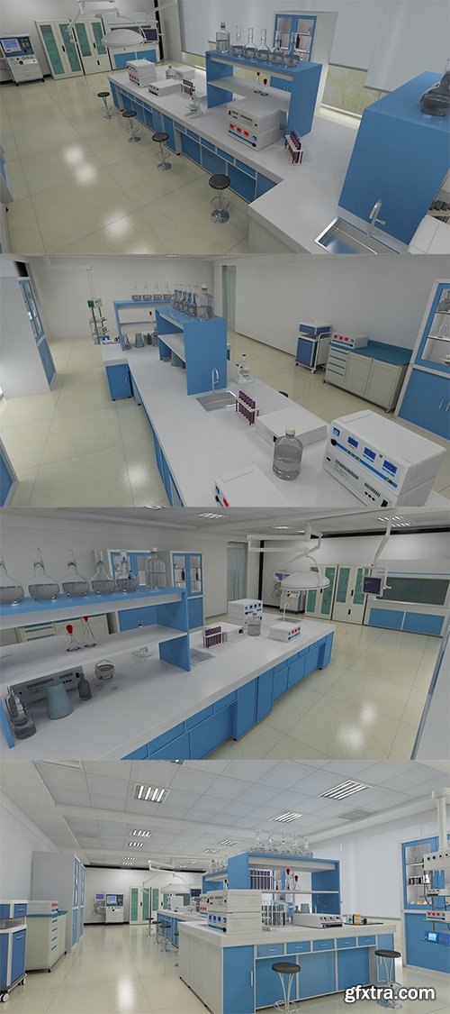 Cgtrader - Laboratory 3D model