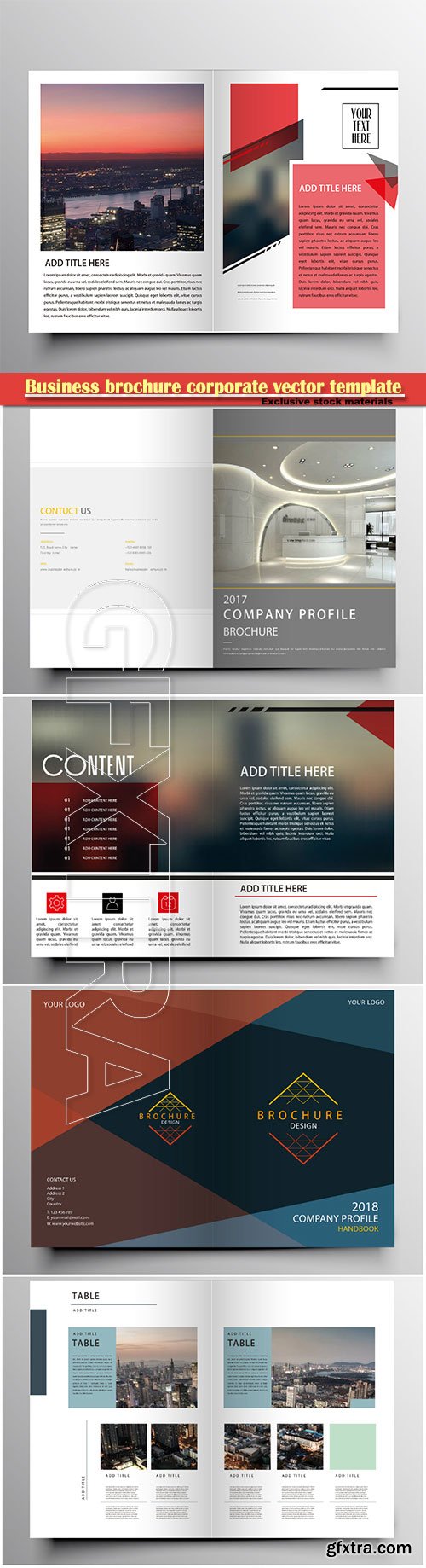 Business brochure corporate vector template, magazine flyer mockup # 56